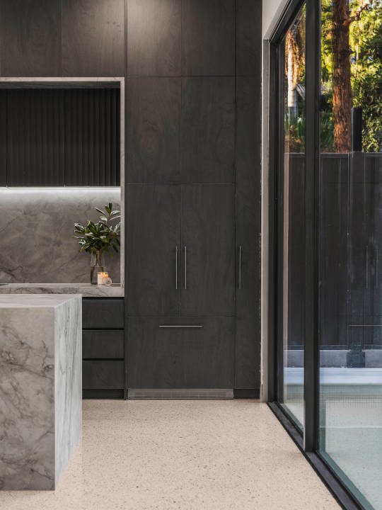 Tomorrow Living & Co - Dark Toned Kitchen Tomorrow Living & Co - Dark Toned Kitchen